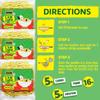Low Carb Noodles, High Protein (6 x 59g Packs) High Fibre, Keto Ramen. Cook Stir fry, Ramen or low carb pasta. Made with Vital wheat gluten flour, so more al-dente than konjac & shirataki noodles. view 4