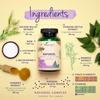Vegavero Biotin Hair Growth Supplement | 15 Vitamins, Minerals and Plant Extracts | NO Additives | 120 Capsules | Growth and Loss | Vegan view 4