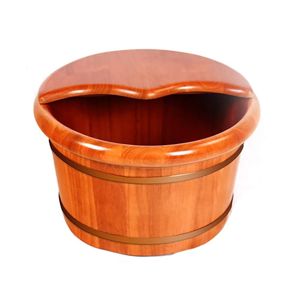 UYDJAKX Bucket For Foot Bath,Sauna Accessories Sauna Bucket Water Bucket,Handmade Wooden Footbath Tubs,Foot Relaxing Barrel Anniversary Comfortable anniversary Star of Light