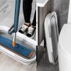 1/2 Piece Mop Bucket - 1.9L Water Bucket, Multipurpose Cleaning Bucket, Rectangular Cleaning Bucket, Folding Bucket, Washbasin with Wheels and 2 Handles, Bucket for Cleaning view 4