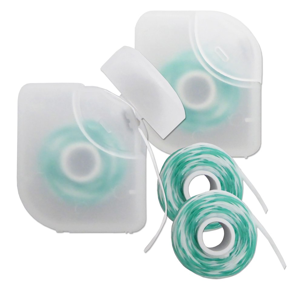 2-in-1 Inter-Floss ~ Floss with Threaders Between Orthodontic Braces & Bridges (1)