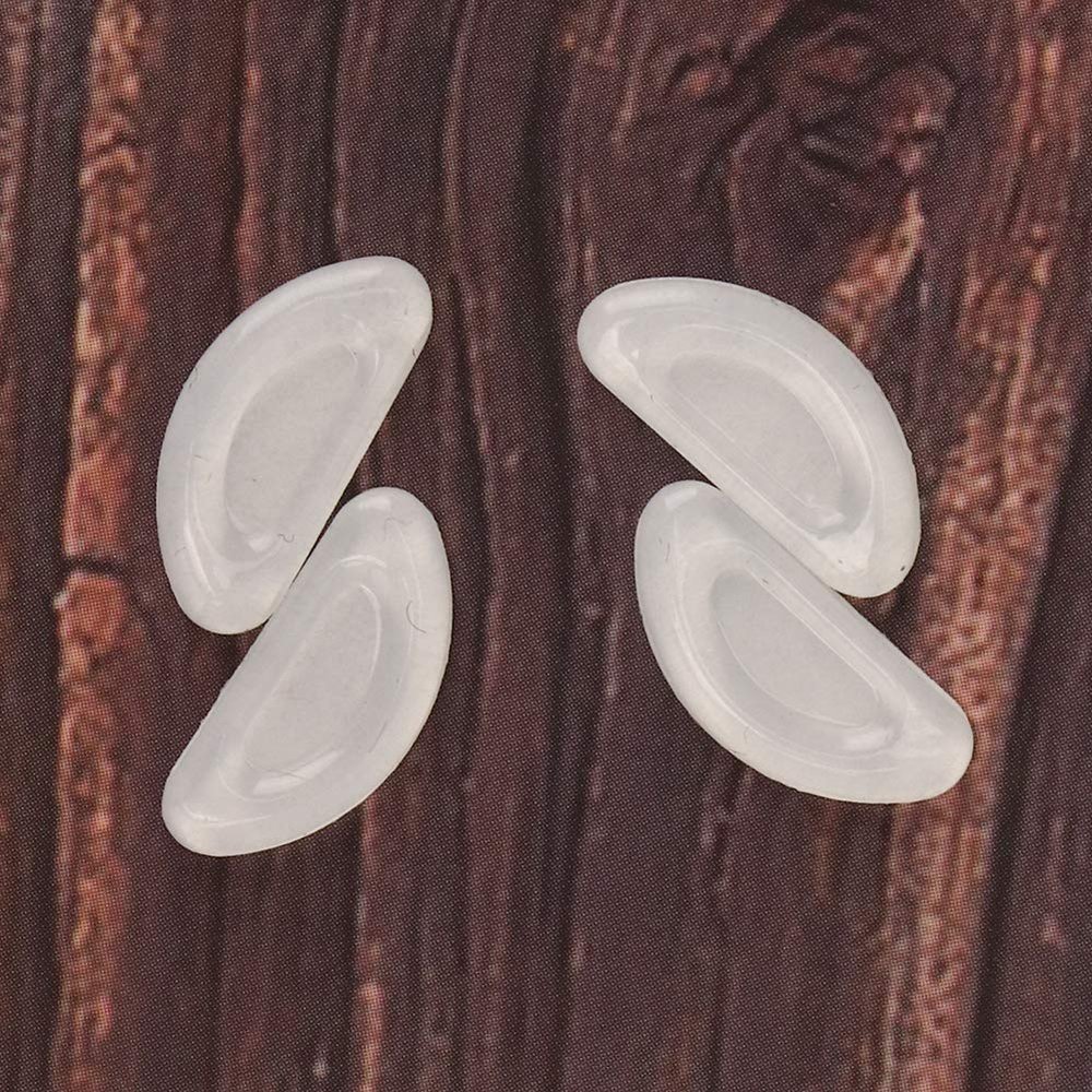 20 Pairs Mini Glasses Nose Pads Silicone Non Slip Nose Pads for Eyeglasses Sunglasses