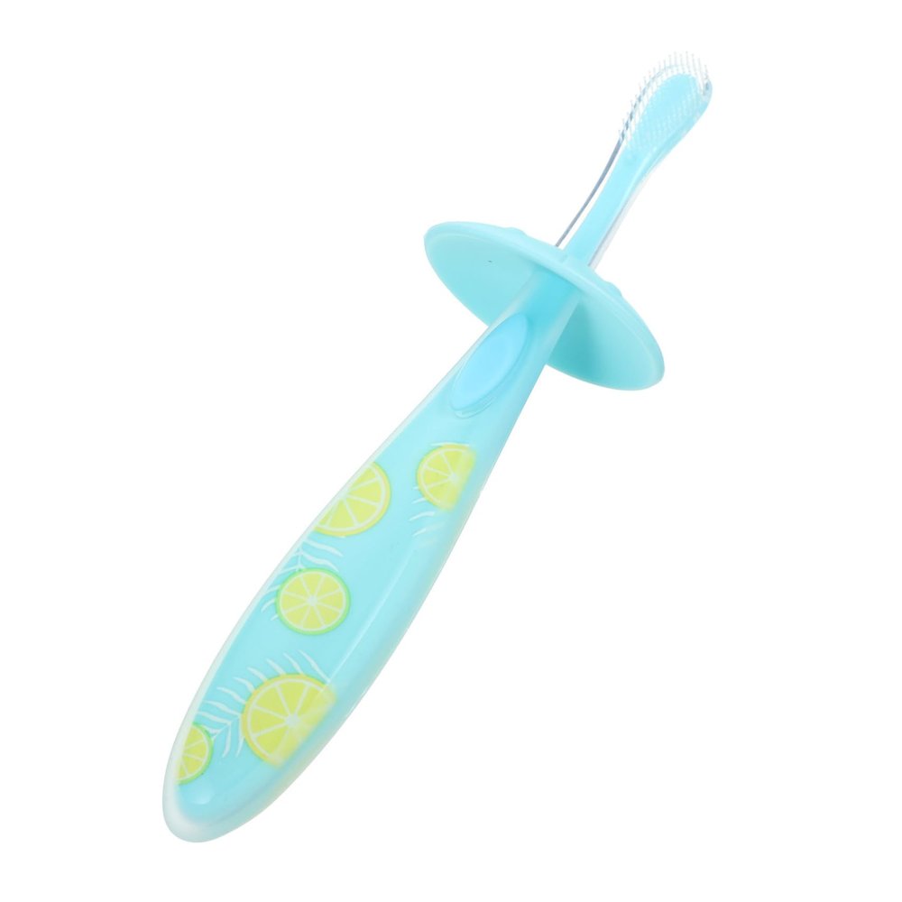 Beaupretty SkyBlue U-Shaped Toothbrush Head Boys and Girls Toothbrush Non-Slip Manual Brush for Boy Girl Tooth Cleaner