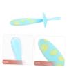 Beaupretty SkyBlue U-Shaped Toothbrush Head Boys and Girls Toothbrush Non-Slip Manual Brush for Boy Girl Tooth Cleaner view 2