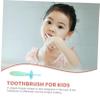Beaupretty SkyBlue U-Shaped Toothbrush Head Boys and Girls Toothbrush Non-Slip Manual Brush for Boy Girl Tooth Cleaner view 3