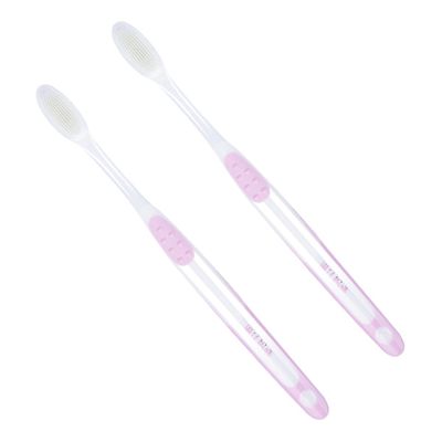 Beaupretty Pregnant Women Toothbrush 2pcs Set Soft Bristles Gum Care Oral Cleaning for Maternal and Sensitive Teeth Use Random Style