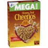 Honey Nut Cheerios Cereal, Limited Edition Heart Shapes, Affirmations Box, Heart Healthy, Gluten Free, Mega Size, 27.2 oz view 1