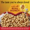 Honey Nut Cheerios Cereal, Limited Edition Heart Shapes, Affirmations Box, Heart Healthy, Gluten Free, Mega Size, 27.2 oz view 3