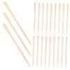 Beaupretty 100pcs Wooden Wax Sticks 88mm Oval Waxing Rods for Nose and Body Hair Removal Womens Wax Applicator Spatulas for Precise Hair Removal view 1