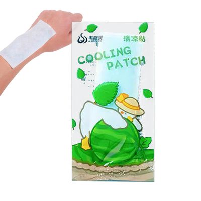 Opilroyn Cooling Pads for Kids, Patches for Adults | Fruit Scent Kids Ice Pack, Soft Small Ice Packs for Kids, Cool Patches, Forehead Cooling Patches, for Discomfort