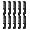Healeved 10pcs Mustache Combs Mens Beard Comb Travel Pocket Grooming Accessory for Men and Styling Men view 1