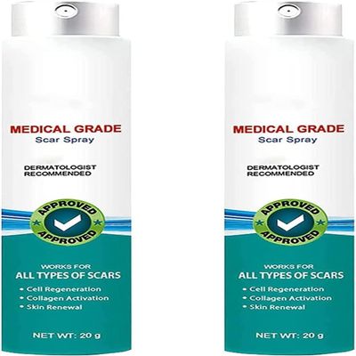 Scar Spray, Medical Grade Scar Spray, Advanced Scar Spray, for All Types of Scars (2 Pcs)