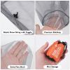 ACWOO Midge Head Net, Mosquito Head Protecting Net with Storage Bag, Mosquito Head Net Face Mesh, Fine Mesh Insect Netting Cover for Outdoor, Hiking, Camping, Climbing, Walking, Fishing (Grey, 4PCS) view 3