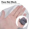 ACWOO Midge Head Net, Mosquito Head Protecting Net with Storage Bag, Mosquito Head Net Face Mesh, Fine Mesh Insect Netting Cover for Outdoor, Hiking, Camping, Climbing, Walking, Fishing (Grey, 4PCS) view 4