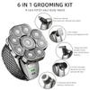 Electric Razor for Men, 6 in 1 Men Grooming Kit 9D Shaver IPX6 Waterproof 9 Cutter Floating Head Electric Razor Wet/Dry Bald Head Shavers Beard Trimmer view 3