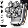 Electric Razor for Men, 5 in 1 Men's Electric Head Shaver Razor Rechargeable Cordless Hair Shaving Razors for Bald Man Waterproof Wet Dry Beard Trimmer view 1