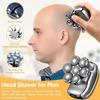 Electric Razor for Men, 5 in 1 Men's Electric Head Shaver Razor Rechargeable Cordless Hair Shaving Razors for Bald Man Waterproof Wet Dry Beard Trimmer view 4