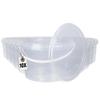10 Buckets with Lid, 2 Litres, Transparent, Round, Plastic, Food-Safe, Airtight and Stable, Empty with Handle and Lid for Food, Chemicals, Suitable for Pet Food view 1