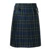 Duohropke Men's Checked Skirts Scottish Kilt Modern Fashion Scottish Culottes Skirt Dress Individuality Vintage Casual Checked Skirt with Pockets Men Splice Scottish Kilt, blue, M view 1