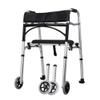 .99, Floding .99, Aluminum tor .99 with Seat Folding Rolling Wheels Walking Frame for Senior Adult Mobility Aid Lightweight Height Adjustable Interesting view 1