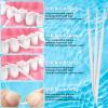 DanTicy Brushpicks Interdental Toothpicks,Soft Bristle Dental Floss Picks Toothpicks,Helps Removes Plaque and Debris Between Your Teeth 600PCS (Pack of 5) Strawberry view 4