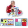 Fidget Blanket for Adults with Dementia, Dementia Activities for Seniors, Alzheimer's and Dementia Therapy Aid Busy Blanket, Anxiety Relief, Sensory Stimulation view 1