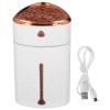1000ml Cool Mist Humidifier with Colorful LED Light Small USB Personal Desktop Humidifiers Touch Control for Home Office Dorm White view 2