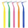 40pcs 5 Sizes Angled Interdental Brushes for Teeth Cleaning for Braces Cleaning view 1