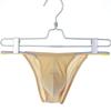 Adefeect Sex Briefs Bikini Men's Erotic String Briefs Men Breathable Underwear Sexy Ice Silk Briefs, colour, L view 2