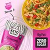Keto Skinny Fettuccine (Pack of 18, 270g) Made from Organic Konjac Flour, Paleo Friendly - Zero Sugar & Carbohydrate, Shirataki, Low Calorie Food view 4