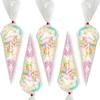 Pre-Filled Childrens Birthday Party Sweet Cones  Exclusive To Burmont's (15 Pack Pink) view 1