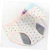 LIFKOME 3pcs Period Pants for Women Breathable Menstrual Briefs Leak Comfortable for Girls view 4
