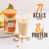 Tudor Peanut Butter Powder - 87% Less Fat, High Protein, Gluten Free Natural Nut Butter Spread - Real Powdered Peanut Butter from Real Roasted Pressed Peanuts 425g view 4