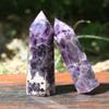 EKFBQBGW 2pcs Natural Crystals Rock Dream Amethyst Points 4.72Inch to 4.96inch Home Collections view 4