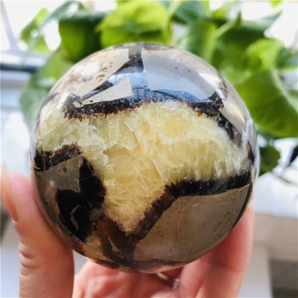 EKFBQBGW 7cm Natural Seven Point Ball Seven Point Stone Natural Dragon Stone Seven Point Stone Crystal Ball Great Choice for Home Decoration Home Collections