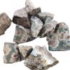 EKFBQBGW 1pc Natural Green Cherry Agate Raw Stone Essential Oil Stone Teaching Home Decoration Home Collections view 1
