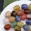1PC Natural Crystal Stone Big Hole Beads Agate for Jewelry Making Spacer Bead Women Men Bracelet Necklace Pendant Home Collections (Color : Green Urine, Size : 16x18mm-hole 5mm-1PC) view 2