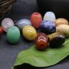 1PC Natural Crystal Stone Big Hole Beads Agate for Jewelry Making Spacer Bead Women Men Bracelet Necklace Pendant Home Collections (Color : Green Urine, Size : 16x18mm-hole 5mm-1PC) view 4