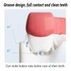 Kids Toothbrushes,2 Pcs U Shaped Toothbrush 360All-Round Cleaning Silicone Teeth Brush for Kids Blue and Pink (6-12 Years Old) view 4