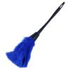 iFutniew 1pc Fashion Turkey Feather Duster with Black Plastic Handle Cleaning Tool(blue)35cm view 2
