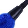 iFutniew 1pc Fashion Turkey Feather Duster with Black Plastic Handle Cleaning Tool(blue)35cm view 4