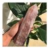 EKFBQBGW Stone Crafts Natural red Gum Flower Crystal Tower Natural Crystal Home Collections view 3