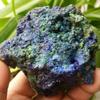 EKFBQBGW Natural Crystal Rough F2673 Natural Blue Azurite Crystal with Green Malachite 274g Home Collections view 4