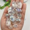 EKFBQBGW Rainbow AB Titanium Aura Clear Quartz Natural Crystal Tumbled Stone Polished Rock Home Room Decoration,3pc Random Home Collections view 2
