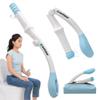 Wefaner Foldable Toilet Aid, 15.6 Long Comfort Wipe Wand Bottom Buddy Toilet Self Tissue Aids for Toileting, Self Help Wipe Butt for Fat People Limited Mobility,Elderly, Pregnancy view 1