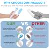 Wefaner Foldable Toilet Aid, 15.6 Long Comfort Wipe Wand Bottom Buddy Toilet Self Tissue Aids for Toileting, Self Help Wipe Butt for Fat People Limited Mobility,Elderly, Pregnancy view 4