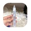 EKFBQBGW Gift for Family New Spiritual Gemstone Natural Spiral Rod White Selenite Wand Point for Lucky Stone Crystal Home Collections view 2
