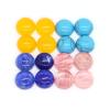 10-100PC 10mm Round Flat Back Cabochon Bead Natural Stone Crystal DIY Jewelry Ring Earring Pendant Necklace Gems Lots Wholesale Natural Stones Home Collections (Color : Mix Random Stones, Size : 50p view 1