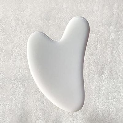 1pc Heart Shape SPA Massage Gua Sha Scraping Massage Scraper Face Massager Guasha Board Massager for Face (Color : A)