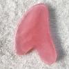 1pc Heart Shape SPA Massage Gua Sha Scraping Massage Scraper Face Massager Guasha Board Massager for Face (Color : B) view 1